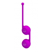 Лиловые вагинальные шарики Kegel Tighten Up III - Baile