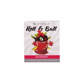 Стимулирующий презерватив-насадка Roll   Ball Raspberry - Sitabella - купить с доставкой в Благовещенске