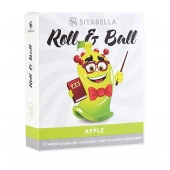 Стимулирующий презерватив-насадка Roll   Ball Apple - Sitabella - купить с доставкой в Благовещенске