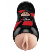 Мастурбатор-вагина Vibrating Pussy Stroker с вибрацией - Pipedream - в Благовещенске купить с доставкой