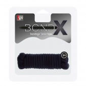 Чёрная веревка для связывания BONDX LOVE ROPE - 5 м. - Dream Toys - купить с доставкой в Благовещенске