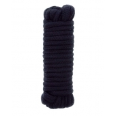 Чёрная веревка для связывания BONDX LOVE ROPE - 5 м. - Dream Toys - купить с доставкой в Благовещенске