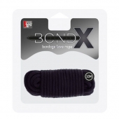 Черная веревка для связывания BONDX LOVE ROPE - 10 м. - Dream Toys - купить с доставкой в Благовещенске