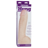 Огромная насадка-реалистик Vac-U-Lock Realistic Hung - 31,7 см. - Doc Johnson - купить с доставкой в Благовещенске