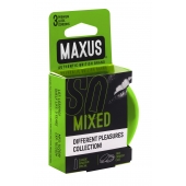 Презервативы в железном кейсе MAXUS Mixed - 3 шт. - Maxus - купить с доставкой в Благовещенске