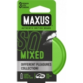 Презервативы в железном кейсе MAXUS Mixed - 3 шт. - Maxus - купить с доставкой в Благовещенске