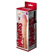 Насадка на пояс Harness RED LINE - 21,5 см. - LOVETOY (А-Полимер) - купить с доставкой в Благовещенске