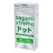 Презервативы Sagami Xtreme Type-E с точками - 10 шт. - Sagami - купить с доставкой в Благовещенске