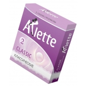 Классические презервативы Arlette Classic - 3 шт. - Arlette - купить с доставкой в Благовещенске