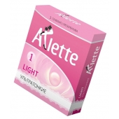 Ультратонкие презервативы Arlette Light - 3 шт. - Arlette - купить с доставкой в Благовещенске