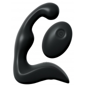 Черный вибромассажер простаты с пультом ДУ Control P-Spot Pro - Pipedream - в Благовещенске купить с доставкой