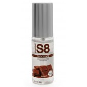 Смазка на водной основе S8 Flavored Lube со вкусом шоколада - 50 мл. - Stimul8 - купить с доставкой в Благовещенске