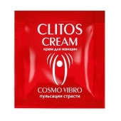 Пробник возбуждающего крема для женщин Clitos Cream - 1,5 гр. - Биоритм - купить с доставкой в Благовещенске