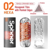 Мастурбатор SPINNER Hexa - Tenga - в Благовещенске купить с доставкой