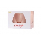 Мастурбатор-полуторс Cherry с вибрацией и двумя любовными тоннелями - KOKOS - в Благовещенске купить с доставкой