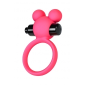 Розовое виброкольцо на пенис A-Toys - A-toys - в Благовещенске купить с доставкой