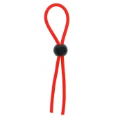 Красное эрекционное лассо с одной бусинкой-утяжкой STRETCHY THICK LASSO - Dream Toys - в Благовещенске купить с доставкой