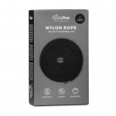 Черная веревка для бондажа Easytoys Bondage Rope - 5 м. - Easy toys - купить с доставкой в Благовещенске