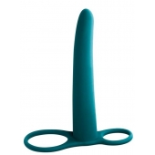 Зеленая насадка для двойного проникновения Gimlet - 16 см. - Lola Games - купить с доставкой в Благовещенске