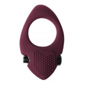 Бордовое эрекционное виброкольцо Pure Passion Sunset - Lola Games - в Благовещенске купить с доставкой