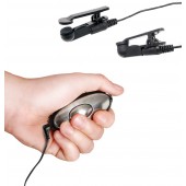 Черные электрические зажимы для сосков Shock Therapy Nipple Clamps - Pipedream - купить с доставкой в Благовещенске