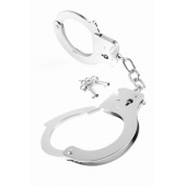 Металлические серебристые наручники Designer Metal Handcuffs - Pipedream - купить с доставкой в Благовещенске