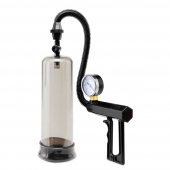 Черная мужская помпа PISTOL-GRIP POWER - Pipedream - в Благовещенске купить с доставкой