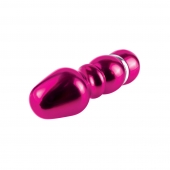 Алюминиевый рельефный вибратор PINK SMALL - 7,5 см. - Pipedream