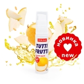 Гель-смазка Tutti-frutti со вкусом сочной дыни - 30 гр. - Биоритм - купить с доставкой в Благовещенске