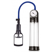 Прозрачная вакуумная помпа Sex Expert с манометром - Sex Expert - в Благовещенске купить с доставкой