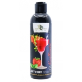 Интимный гель-смазка JUICY FRUIT с ароматом клубники - 200 мл. - БиоМед - купить с доставкой в Благовещенске