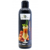 Интимный гель-смазка JUICY FRUIT с ароматом солёной карамели - 200 мл. - БиоМед - купить с доставкой в Благовещенске