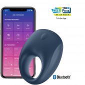 Эрекционное кольцо Satisfyer Strong One с возможностью управления через приложение - Satisfyer - в Благовещенске купить с доставкой