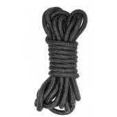 Черная веревка Do Not Disturb - 5 м. - Lola Games - купить с доставкой в Благовещенске