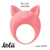 Оранжевое эрекционное кольцо Lemur Remi - Lola Games - в Благовещенске купить с доставкой
