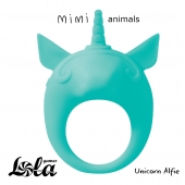 Зеленое эрекционное кольцо Unicorn Alfie - Lola Games - в Благовещенске купить с доставкой