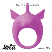 Фиолетовое эрекционное кольцо Unicorn Alfie - Lola Games - в Благовещенске купить с доставкой
