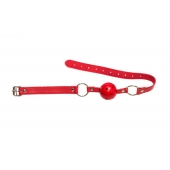 Красный кляп-шарик Firecracker - Lola Games - купить с доставкой в Благовещенске