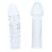 Комплект из 2 прозрачных насадок на пенис PENIS EXTENDER PACK - Dream Toys - в Благовещенске купить с доставкой