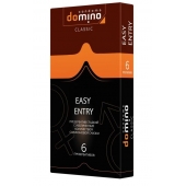 Презервативы с увеличенным количеством смазки DOMINO Easy Entry - 6 шт. - Domino - купить с доставкой в Благовещенске