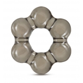 Дымчатое эрекционное кольцо Stay Hard Thick Bead Cock Ring - Blush Novelties - в Благовещенске купить с доставкой
