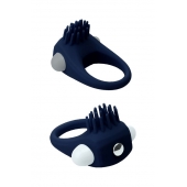 Синее эрекционное виброкольцо STIMU RING - Dream Toys - в Благовещенске купить с доставкой