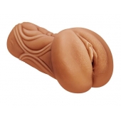 Кофейный мастурбатор-вагина Dumpling - Lola Games - в Благовещенске купить с доставкой