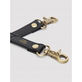 Черный фиксатор для манжет Bound to You Faux Leather Hogtie - Fifty Shades of Grey - купить с доставкой в Благовещенске