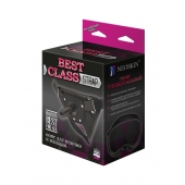 Черный пояс для насадок BEST CLASS STRAP - LOVETOY (А-Полимер) - купить с доставкой в Благовещенске