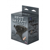 Пояс HARNESS BEST SELECT с вагинальной пробкой - LOVETOY (А-Полимер) - купить с доставкой в Благовещенске