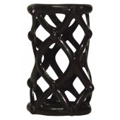 Чёрная насадка-сетка на пенис Orgasmus Wunder - Orion - в Благовещенске купить с доставкой