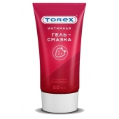Смазка на водной основе TOREX  Сладкая клубника  - 50 мл. - Torex - купить с доставкой в Благовещенске