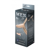 Телесный мужской парапротез MEN STYLE - 15 см. - LOVETOY (А-Полимер) - купить с доставкой в Благовещенске