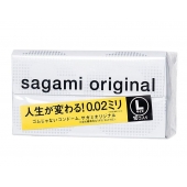 Презервативы Sagami Original 0.02 L-size увеличенного размера - 10 шт. - Sagami - купить с доставкой в Благовещенске